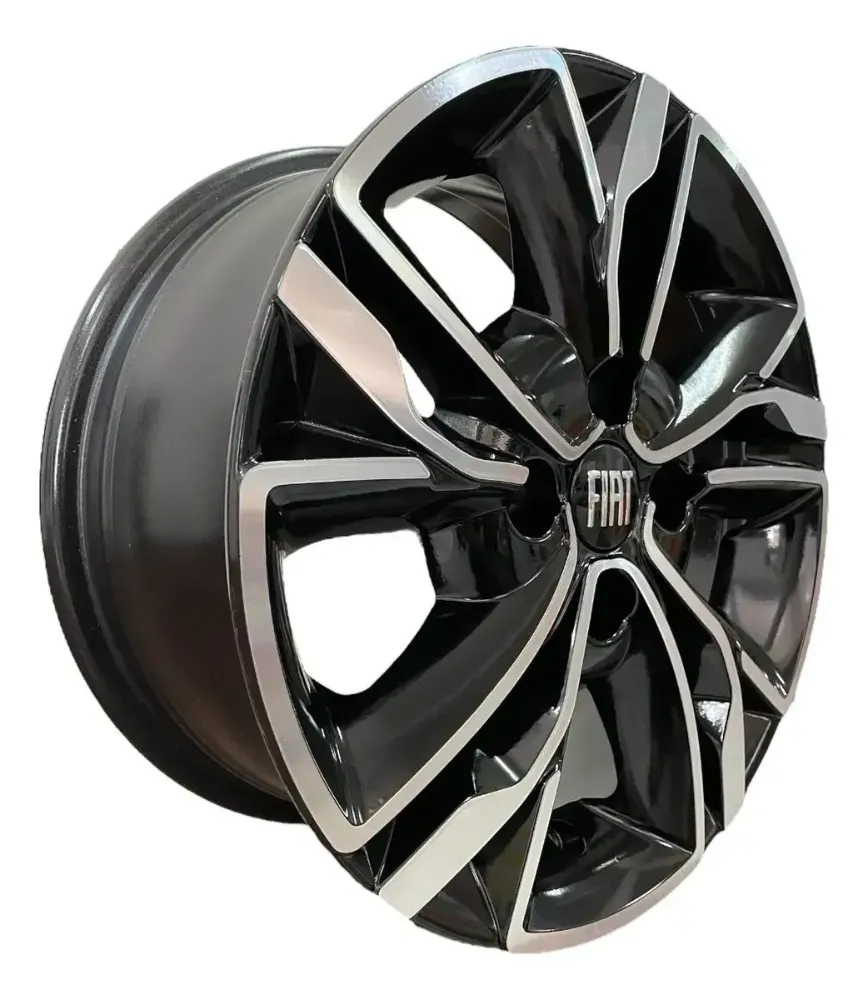 Foto do produto Jogo Roda Krmai R88 Aro 14 Fiat Argo Palio Uno Strada Moby — PRESENZA
